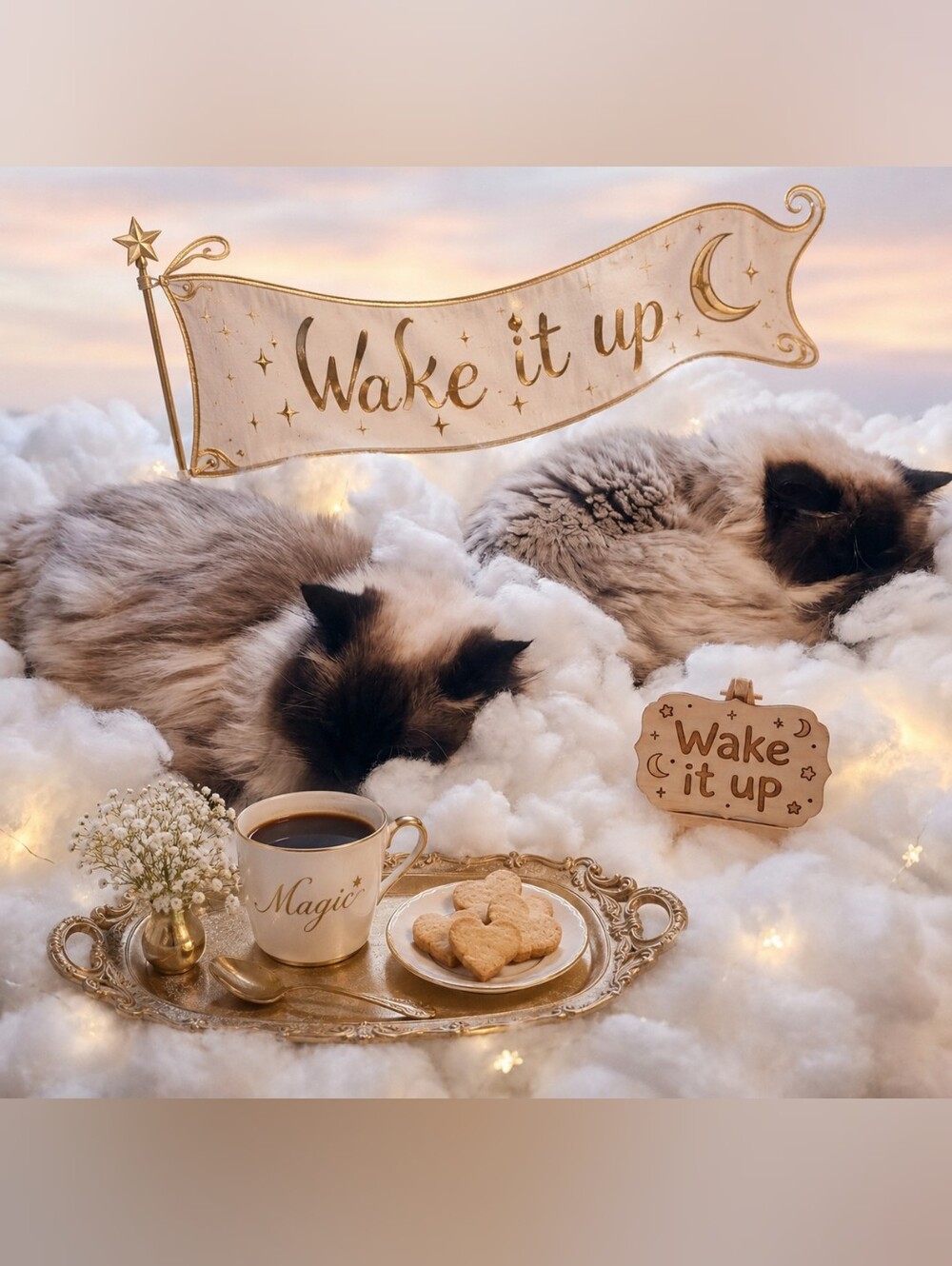 "Wake It Up!" Love,  Coco & Chanel <3